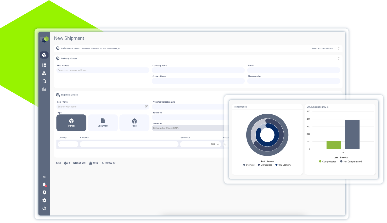 B2B shipping platform